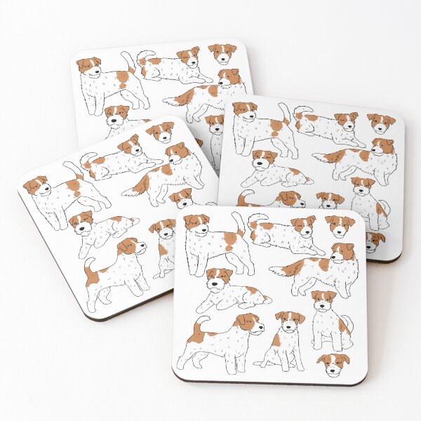 Item preview, Jack Russell Terrier cute illustration  designed and sold by Yarafantasyart.