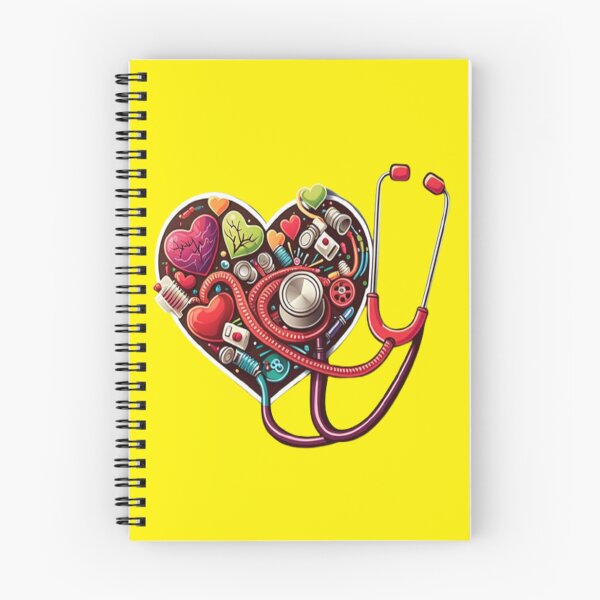 Item preview, Girls Women Nurses Valentine Hearts Stethoscope designed and sold by laurateamart.