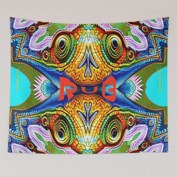 Item preview, AMAZING ABSTRACT PAINTING IGUANA ARUBA CARIBBEAN ISLAND - ARUBA A HAPPY ISLAND. designed and sold by Ralek.