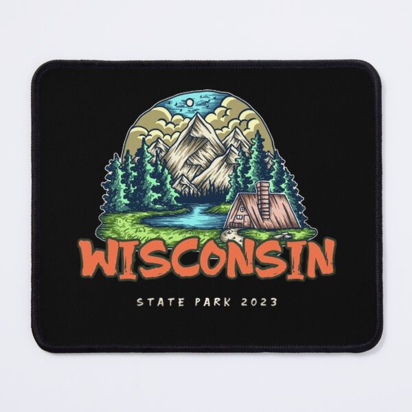 Item preview, Wisconsin state parks stickers designed and sold by Rodayna Elnaggar.