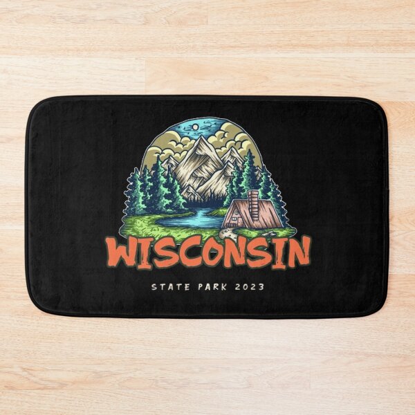 Item preview, Wisconsin state parks stickers designed and sold by Rodayna Elnaggar.
