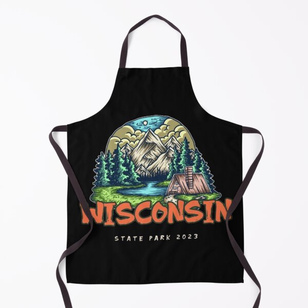 Item preview, Wisconsin state parks stickers designed and sold by Rodayna Elnaggar.