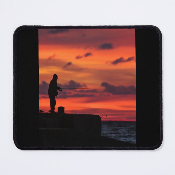 Item preview, Evening Fishing at Sunset designed and sold by Erkanoos.