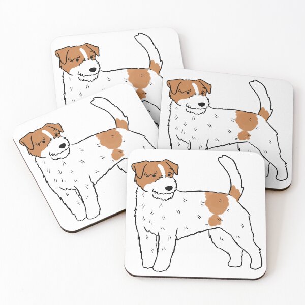 Item preview, Jack russell terrier cute illustration  designed and sold by Yarafantasyart.
