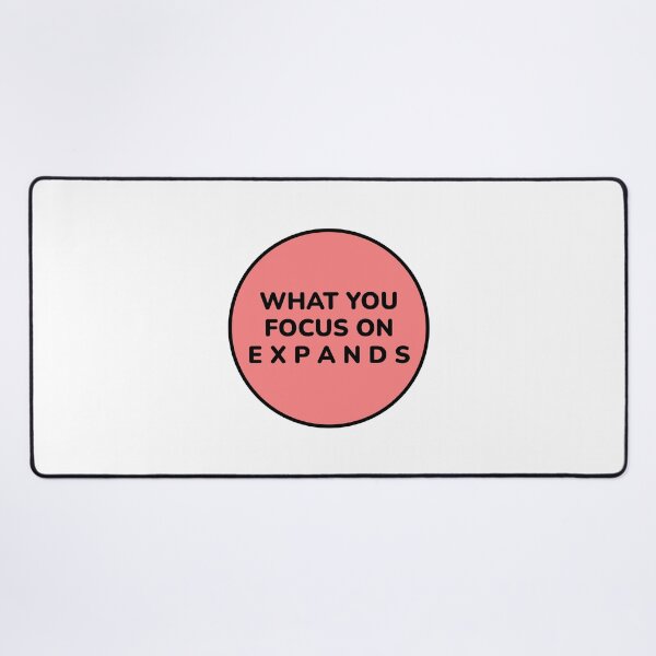 Item preview, Zen Motivation quotes - WHAT YOU FOCUS ON EXPANDS designed and sold by Inspirationmotivation.