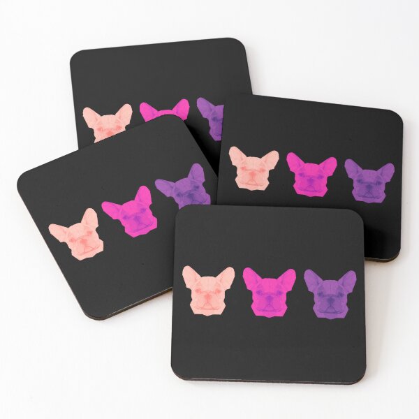 Item preview, French Bulldog Geometric Neon designed and sold by The-Vault.