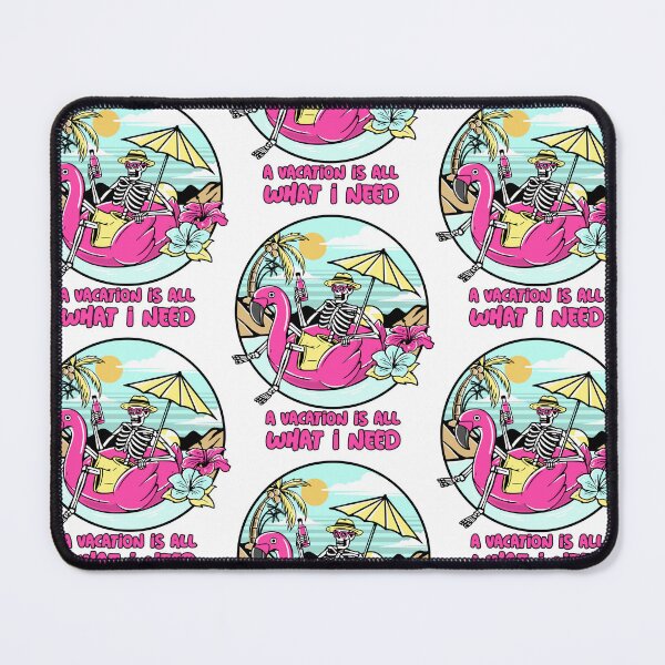 Item preview, VACATION IS ALL WHAT I NEED SKELETON ENJOYING SUMMER designed and sold by kammouri.