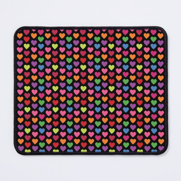 Item preview, Small Colorful Rainbow Hearts Pattern Seamless Pattern designed and sold by ClaudiaFlores.