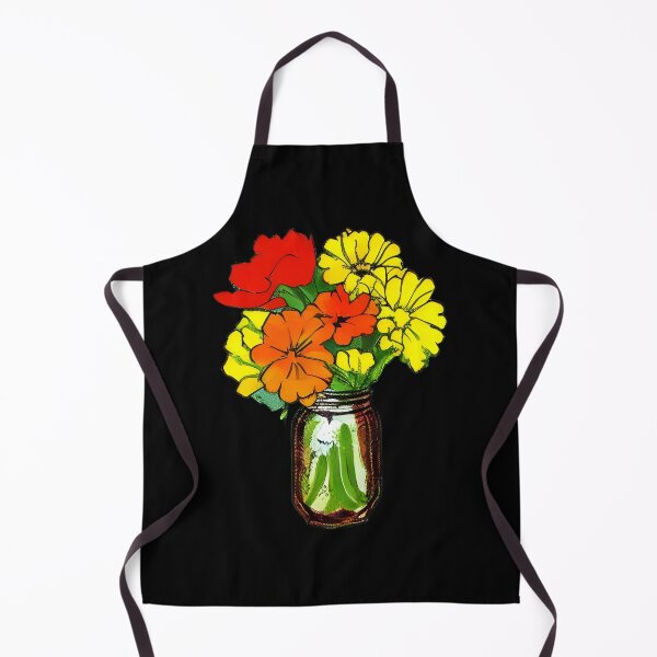 Item preview, Flowers in Mason Jar artwork designed and sold by gramizzia.