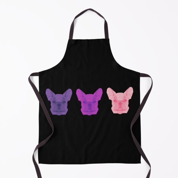 Item preview, French Bulldog Geometric Pink & Purple designed and sold by The-Vault.