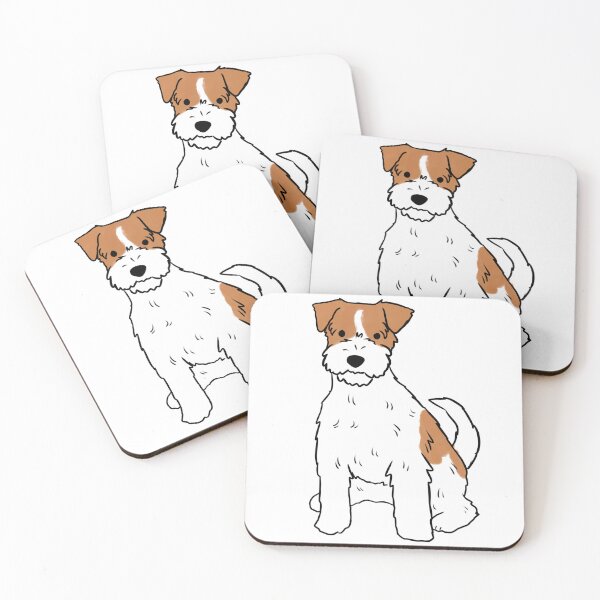 Artikelvorschau, Jack-Russell-Terrier-niedliche Illustration entworfen und verkauft von Yarafantasyart.