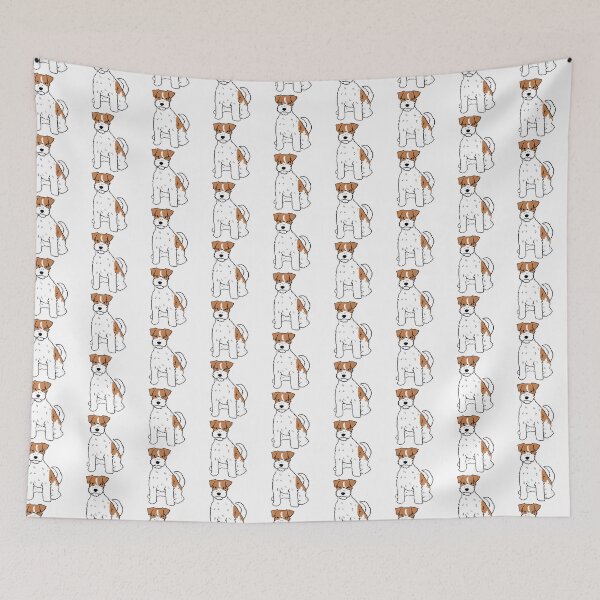 Item preview, Jack russell terrier cute illustration  designed and sold by Yarafantasyart.