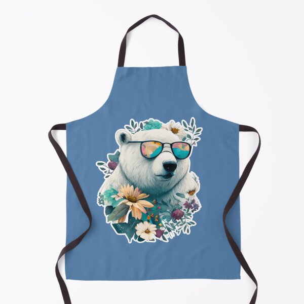 Item preview, Cute Cool Polar Bear designed and sold by ZooStateofMind.