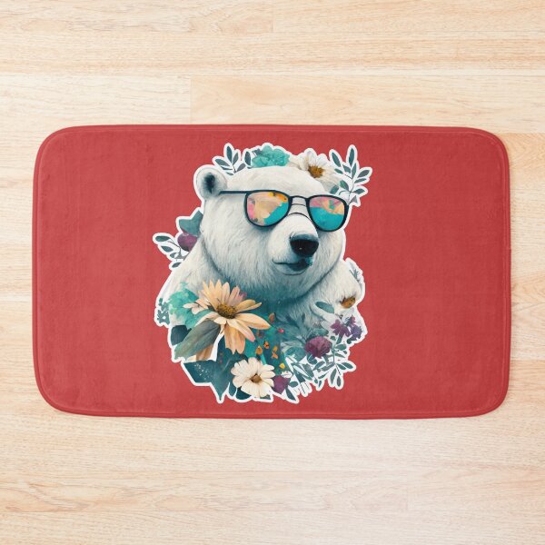 Item preview, Cute Cool Polar Bear  designed and sold by ZooStateofMind.