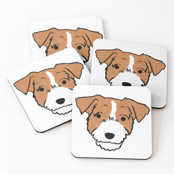 Artikelvorschau, Jack-Russell-Terrier-niedliche Illustration entworfen und verkauft von Yarafantasyart.