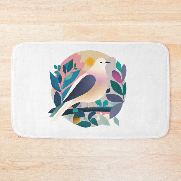 Item preview, Colourful Dove Print designed and sold by ThePurpleMelon.