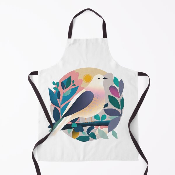 Item preview, Colourful Dove Print designed and sold by ThePurpleMelon.