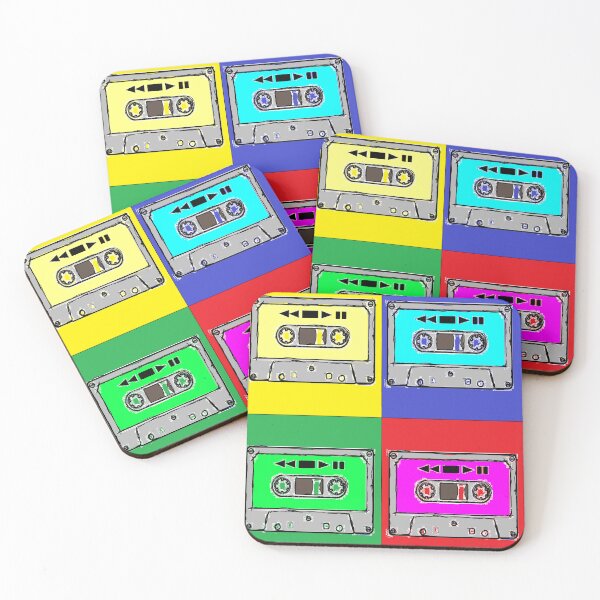 Item preview, cassette pop art 1 designed and sold by LowEndGraphics.