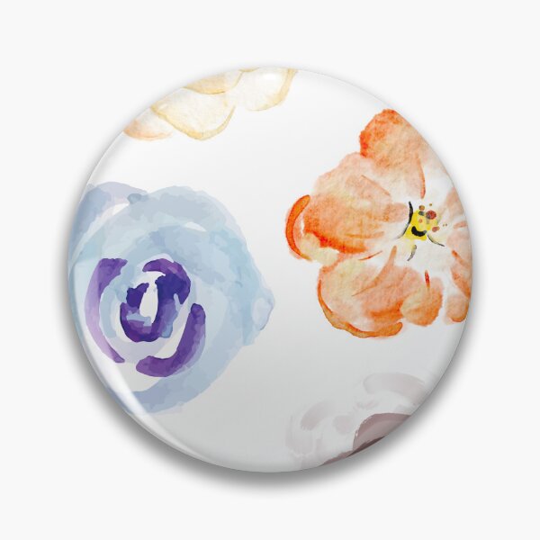 Item preview, Watercolour Roses Sticker designed and sold by dabluelady.