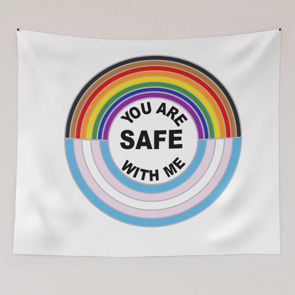 Item preview, You Are Safe With Me designed and sold by PinPenMerger.
