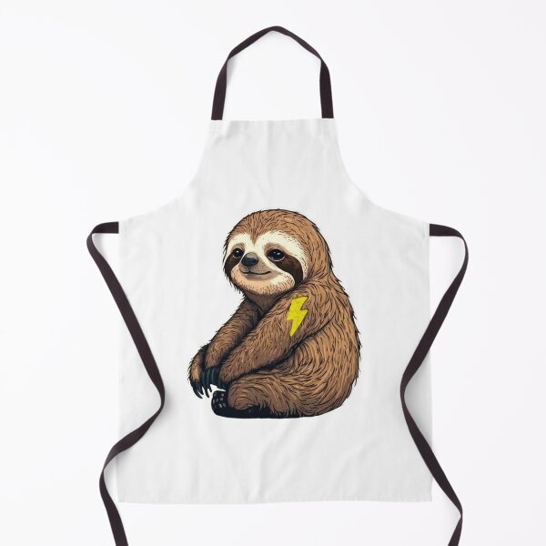 Item preview, sloth flash tattoo designed and sold by Micapox.