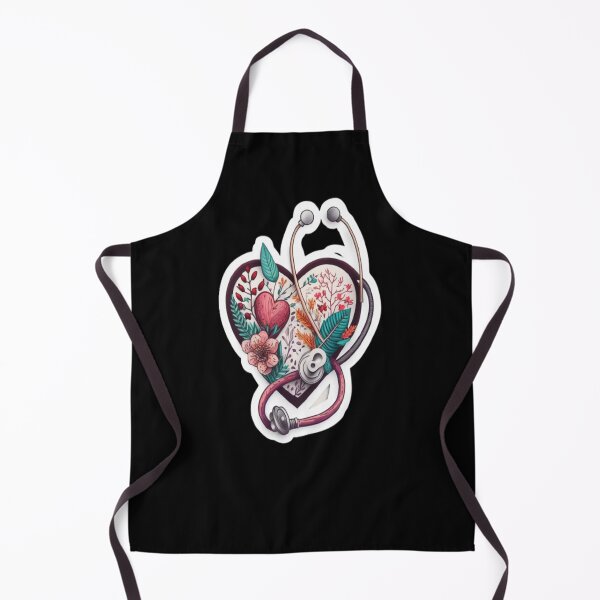 Item preview, Girls Women Nurses Valentine Hearts Stethoscope designed and sold by laurateamart.