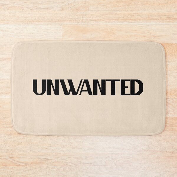 Item preview, Unwanted - Bold Black Text designed and sold by Chubuter.