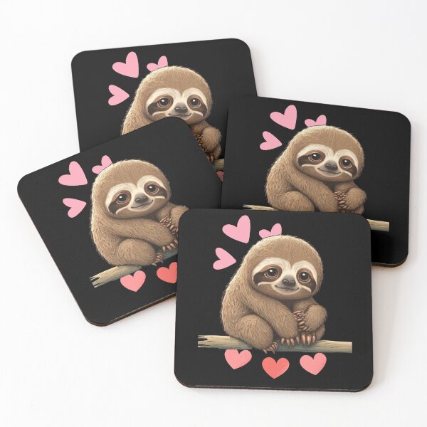 Item preview, sloth loving flash designed and sold by Micapox.