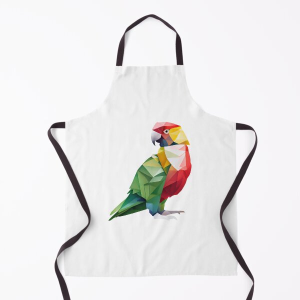 Item preview, Colorful Origami Parrot Illustration designed and sold by AdaRecordShop.