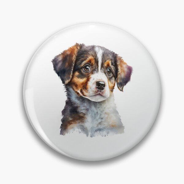 Item preview, Loki the Puppy  - Watercolor Animal Series designed and sold by Bolg3r.