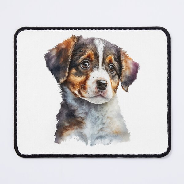 Item preview, Loki the Puppy  - Watercolor Animal Series designed and sold by Bolg3r.
