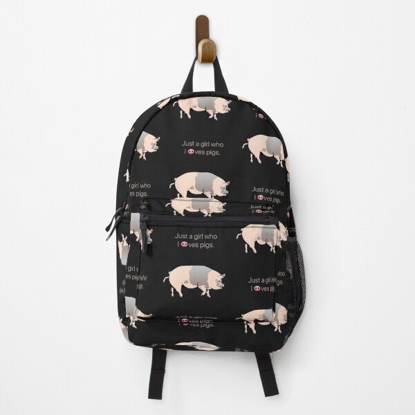 Item preview, A girl who loves pigs. . designed and sold by Kidzx6.