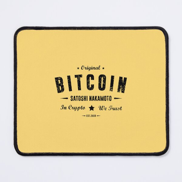 Item preview, Original Bitcoin - Satoshi Nakamoto - In Crypto We Trust - est 2009 designed and sold by Life Stuff.