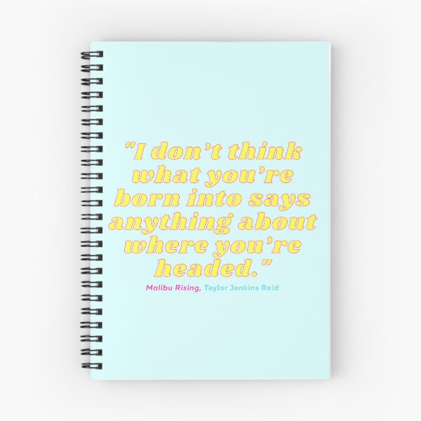 Item preview, Malibu Rising TJR quote designed and sold by musicalsandtea.