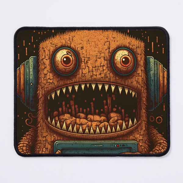 Item preview, Funny monster in ASCII designed and sold by Marcelo Vieira.