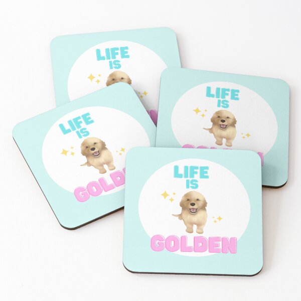 Item preview, Life is Golden designed and sold by AllTheBells.