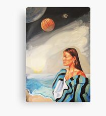 I Made the Break (Self Portrait) Canvas Print