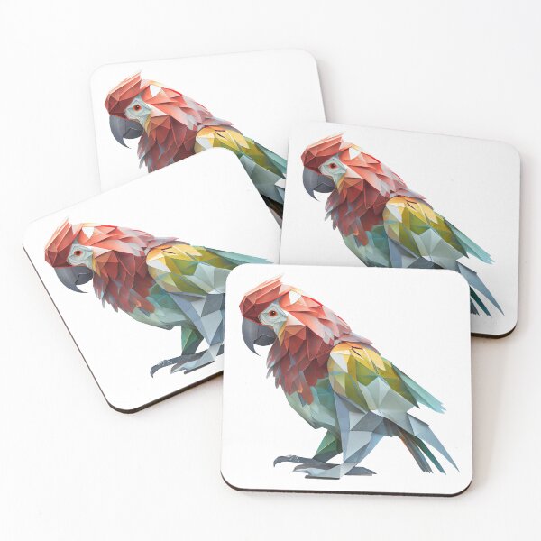 Item preview, Copy of Colorful Origami Parrot Illustration designed and sold by AdaRecordShop.