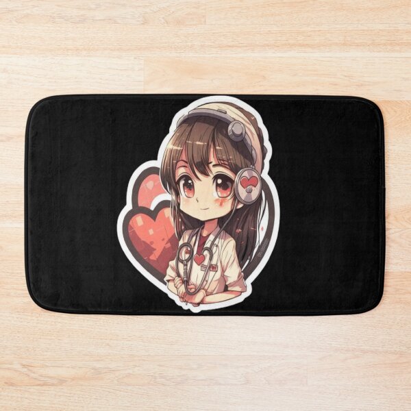 Item preview, Girls Women Nurses Valentine Hearts Stethoscope designed and sold by laurateamart.