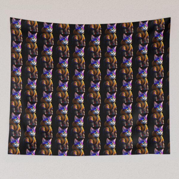 Item preview, artistic cat designed and sold by Artist-jc.