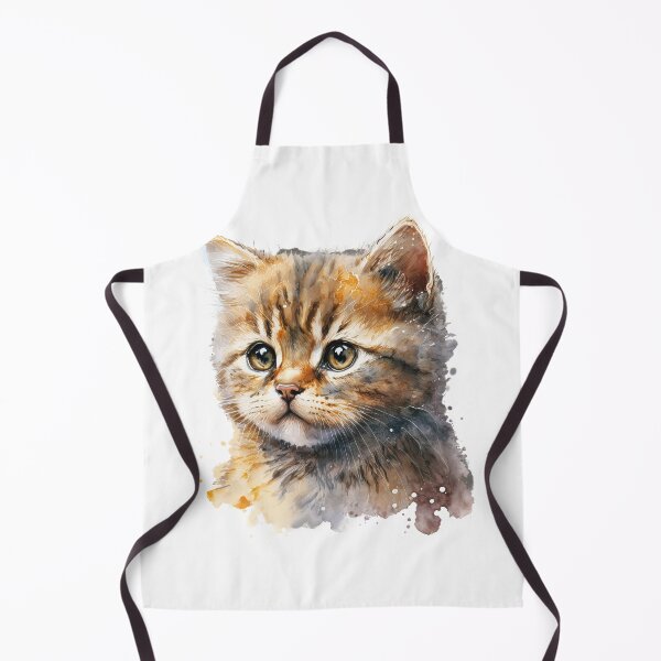 Item preview, Luna the Kitty - Watercolor Animal Series designed and sold by Bolg3r.
