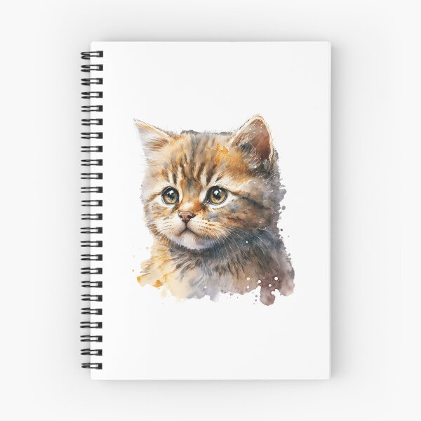 Item preview, Luna the Kitty  - Watercolor Animal Series designed and sold by Bolg3r.
