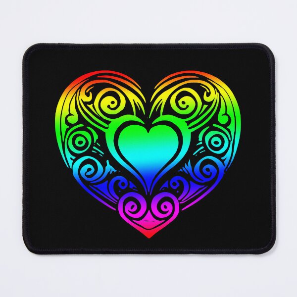 Item preview, Artisctic Heart. Rainbow version designed and sold by RetroNeon.
