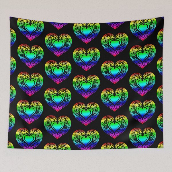 Item preview, Artisctic Heart. Rainbow version  designed and sold by RetroNeon.