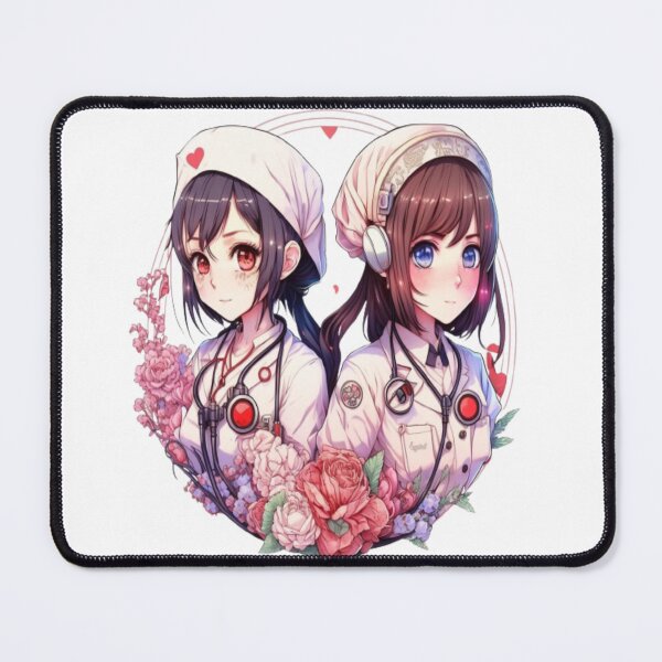 Item preview, Girls Women Nurses Valentine Hearts Stethoscope designed and sold by laurateamart.