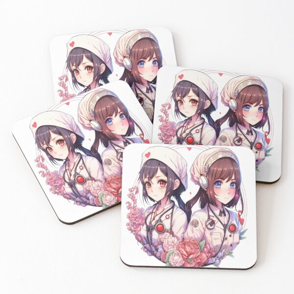 Item preview, Girls Women Nurses Valentine Hearts Stethoscope designed and sold by laurateamart.