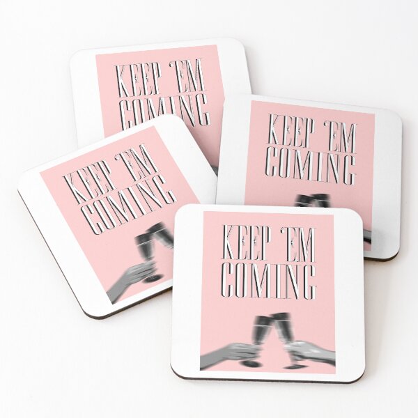 Item preview, Keep 'em Coming Bar Wall Art designed and sold by maddiemercer.