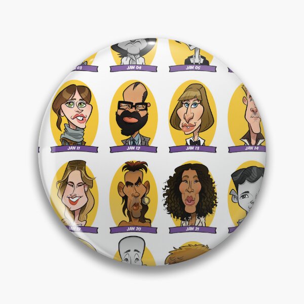 Item preview, 2023 Caricature Resolution designed and sold by binarygod.