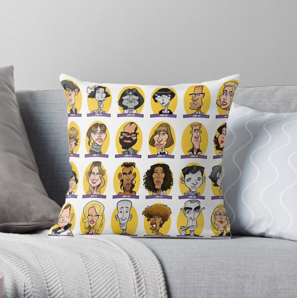 Item preview, Throw Pillow designed and sold by binarygod.