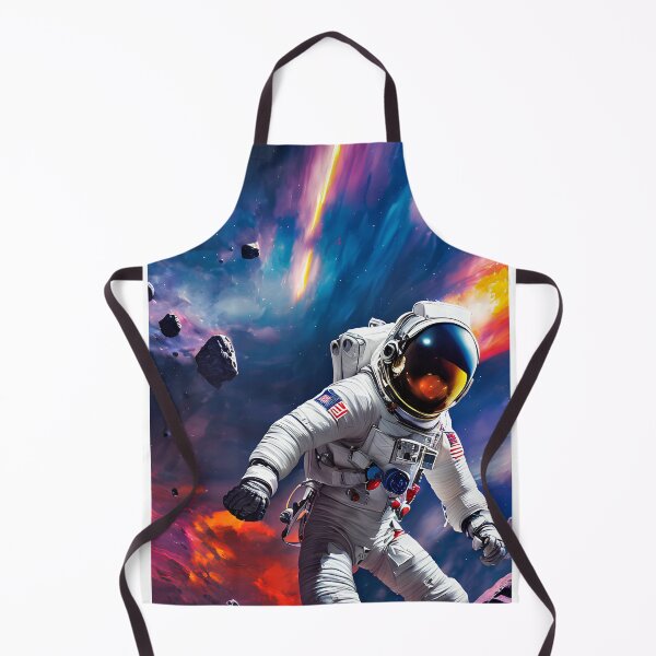 Item preview, Astronaut in Space with Asteroids designed and sold by Blok45.